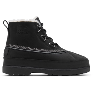 SOREL Men's Ambler Fireside Waterproof Chukka Boots, Size 11.5, Black/Dark Stone