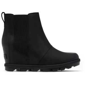 SOREL Women's Joan Rhapsody Chelsea Wedge, Size 11, Black/Black