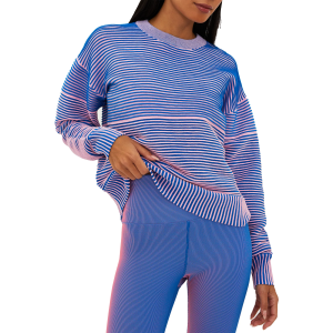 Beach Riot Women's Occulus Sweater, XL, Imperial Two Tone Rib