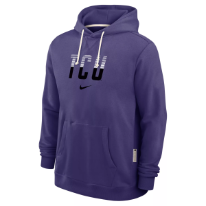 Nike Men's TCU Horned Frogs Dri-Fit Hoodie, Medium, Purple