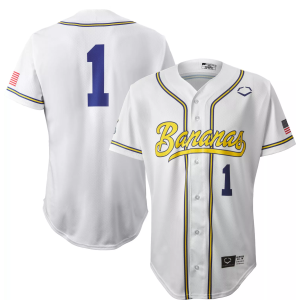 Wilson Wilson Men's Savannah Bananas White Replica Baseball Jersey, Small - $110.00 at DICK'S Sporting Goods