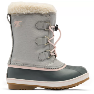 SOREL Toddler Yoot Pac Nylon Waterproof Boots, Boys', Size 11, Dove/Gum 2