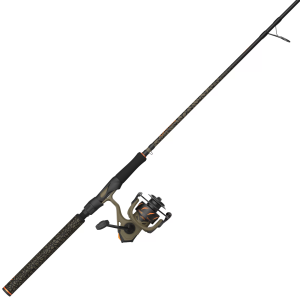 Zebco Rhino 50 7' 1-Piece Spinning Combo, Stainless Steel