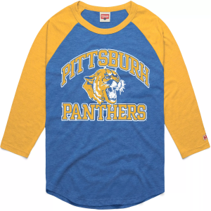 Homage HOMAGE Men's Pitt Panthers Royal Blue Raglan Shirt, XXL - $55.00 at DICK'S Sporting Goods