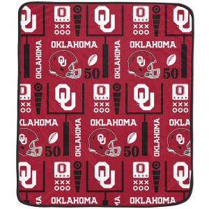 Pegasus Sports Oklahoma Sooners Promo Blanket, Red
