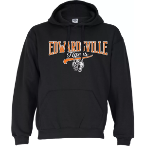 Ohiopyle Prints Ohiopyle Prints Men's Edwardsville High School Black Hoodie, Small - $39.99 at DICK'S Sporting Goods