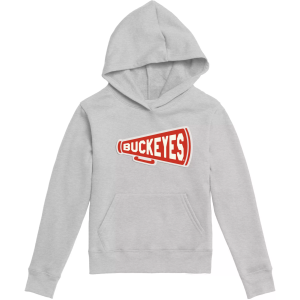 League-Legacy League-Legacy Girls' Ohio State Buckeyes Essential Pullover Hoodie, Large, Gray - $39.00 at DICK'S Sporting Goods