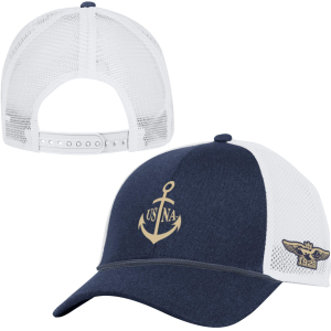 Under Armour Under Armour Adult Navy Midshipmen Navy 100th Washed Trucker Hat, Men's, Blue - $38.00 at DICK'S Sporting Goods