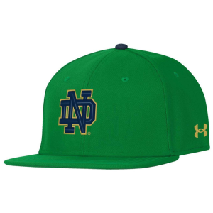 Under Armour Under Armour Adult Notre Dame Fighting Irish Kelly Green Aero True Baseball Fitted Hat, Men's, Medium - $37.00 at DICK'S Sporting Goods