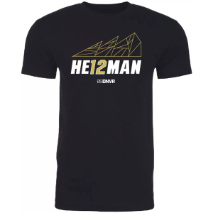 Allcity ALLCITY Men's Denver Black T-Shirt, Small - $34.99 at DICK'S Sporting Goods