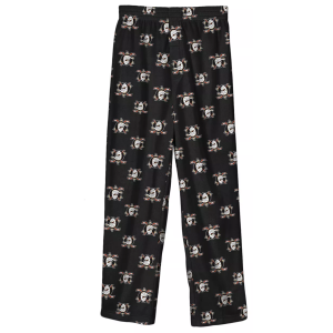 Outerstuff Youth Anaheim Ducks All Over Print Sleep Pants, Small, Black