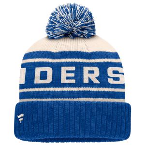 Fanatics NHL Men's New York Islanders Repose Cuffed Knit Pom Beanie, White - $30.00 at DICK'S Sporting Goods