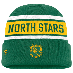 Fanatics NHL Men's Minnesota North Stars Chico Cuffed Knit Beanie, Green - $30.00 at DICK'S Sporting Goods