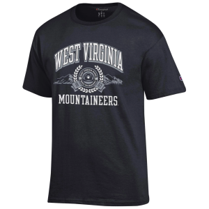 Champion Champion Adult West Virginia Mountaineers Built on Bravery T-Shirt, Men's, Small, Black - $29.99 at DICK'S Sporting Goods