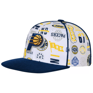 Outerstuff Outerstuff Youth Indiana Pacers White Piped Up Snapback Adjustable Hat - $25.00 at DICK'S Sporting Goods