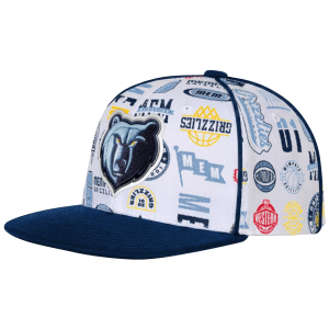 Outerstuff Outerstuff Youth Memphis Grizzlies White Piped Up Snapback Adjustable Hat - $25.00 at DICK'S Sporting Goods