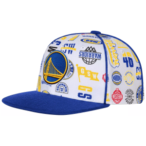 Outerstuff Outerstuff Youth Golden State Warriors White Piped Up Snapback Adjustable Hat - $25.00 at DICK'S Sporting Goods