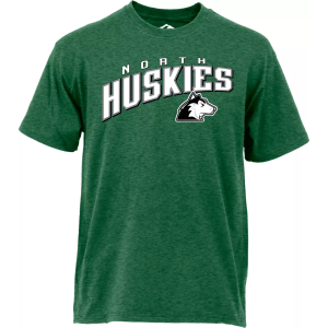 Ohiopyle Prints Men's North High School Green Cotton T-Shirt, XXL