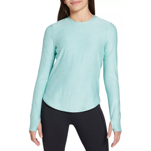 DSG Girls' 365 Long Sleeve T-Shirt, XXS, Vintage Sage