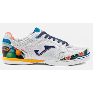 Joma Top Flex 26 Indoor Soccer Shoes, M11/W12, White