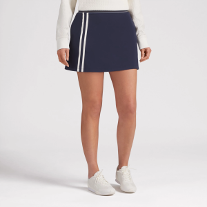 Puma PUMA Women's 15a  Korra Stripe Golf Skort, XS, Deep Navy - $39.00 at DICK'S Sporting Goods
