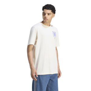 adidas Men's Audi 2 Hit T-Shirt, Small, White
