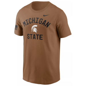 Nike Nike Men's Michigan State Spartans 2026 Military Appreciation Dri-FIT T-Shirt, Small, Brown - $47.00 at DICK'S Sporting Goods