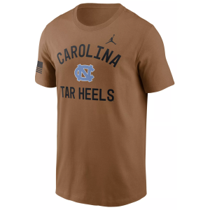 Jordan Jordan Men's North Carolina Tar Heels 2026 Military Appreciation Dri-FIT T-Shirt, Small, Brown - $47.00 at DICK'S Sporting Goods