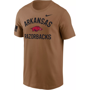 Nike Nike Men's Arkansas Razorbacks 2026 Military Appreciation Dri-FIT T-Shirt, Small, Brown - $47.00 at DICK'S Sporting Goods