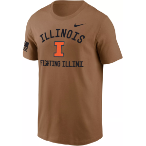 Nike Nike Men's Illinois Fighting Illini 2026 Military Appreciation Dri-FIT T-Shirt, Medium, Brown - $47.00 at DICK'S Sporting Goods