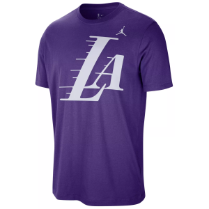 Jordan Jordan Men's Los Angeles Lakers Purple Logo T-Shirt, Medium - $42.00 at DICK'S Sporting Goods