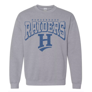 Pel Athletic Pel Athletic Men's Horseheads Central High School Gray Crewneck Sweatshirt, Large - $39.99 at DICK'S Sporting Goods