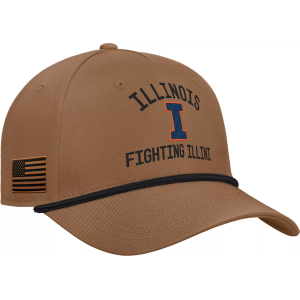 Nike Nike Adult Illinois Fighting Illini 2026 Military Appreciation Trucker Hat, Men's, Brown - $36.00 at DICK'S Sporting Goods