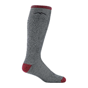 Darn Tough Men's Mountaineering Over-the-Calf Extra Cushion Sock, Medium, Smoke