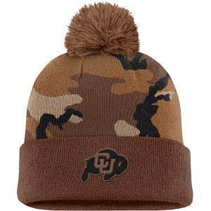 Nike Nike Adult Colorado Buffaloes 2026 Military Appreciation Sideline Knit Beanie, Men's, Brown - $34.00 at DICK'S Sporting Goods