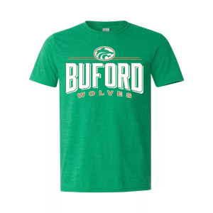 Pel Athletic Pel Athletic Men's Buford High School Green T-Shirt, Medium - $29.99 at DICK'S Sporting Goods