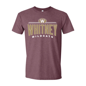 Pel Athletic Pel Athletic Men's Whitney High School Maroon T-Shirt, XL, Red - $29.99 at DICK'S Sporting Goods
