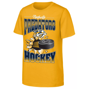 Outerstuff NHL Youth Nashville Predators Sundown Breakout 2.0 T-Shirt, Small, Yellow - $25.00 at DICK'S Sporting Goods