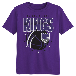 NBA Boys' Sacramento Kings Balling T-Shirt, Size 4, Purple