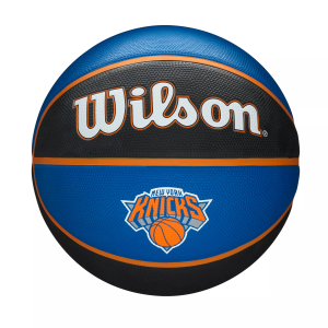 Wilson Wilson New York Knicks 9" Tribute Basketball, Blue - $21.99 at DICK'S Sporting Goods