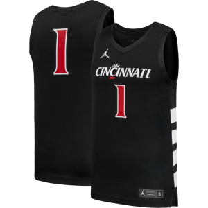 Nike Nike Men's Cincinnati Bearcats Road Replica Basketball Jersey, XXL, Black - $120.00 at DICK'S Sporting Goods