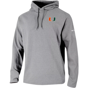 Columbia Columbia Men's Miami Hurricanes Swingcraft Hoodie, Large, Gray - $100.00 at DICK'S Sporting Goods