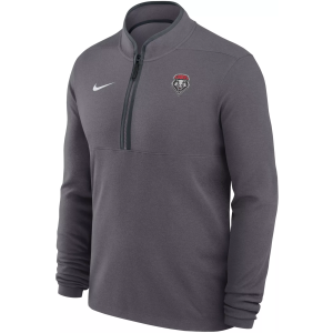 Nike Men's New Mexico Lobos Victory 1/4 Zip Pullover, XXL, Gray