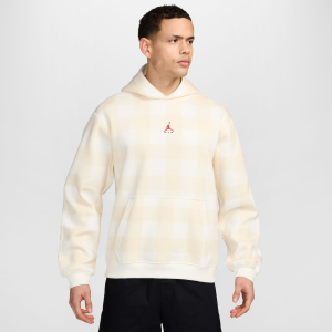 Jordan Jordan Men's Brooklyn Brushed Fleece Pullover Hoodie, Large, Sail - $80.00 at DICK'S Sporting Goods