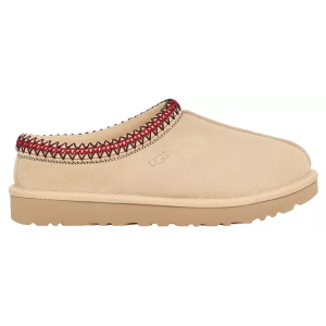 UGG Women's Tasman Slippers, Size 7, Sand/Dark Cherry