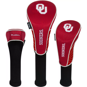 Team Effort Oklahoma Sooners Headcovers - 3 Pack