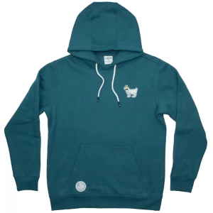 GOAT USA Youth WG Hoodie, XL, Emerald Green