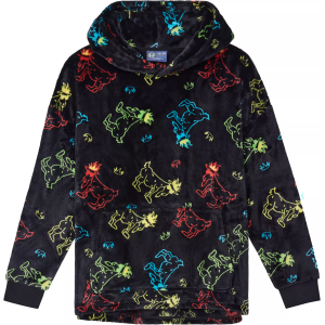 GOAT USA Boys' AOP Snuggle, Black