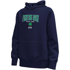 Under Armour Under Armour Girls' Notre Dame Fighting Irish Icon Hoodie, Small, Blue - $60.00 at DICK'S Sporting Goods