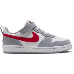 Nike Nike Kids' Preschool Court Borough Low Recraft Shoes, Size 11, Summit White/Red/Grey - $59.99 at DICK'S Sporting Goods